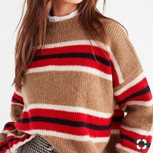 Urban Outfitters striped boyfriend sweater size S